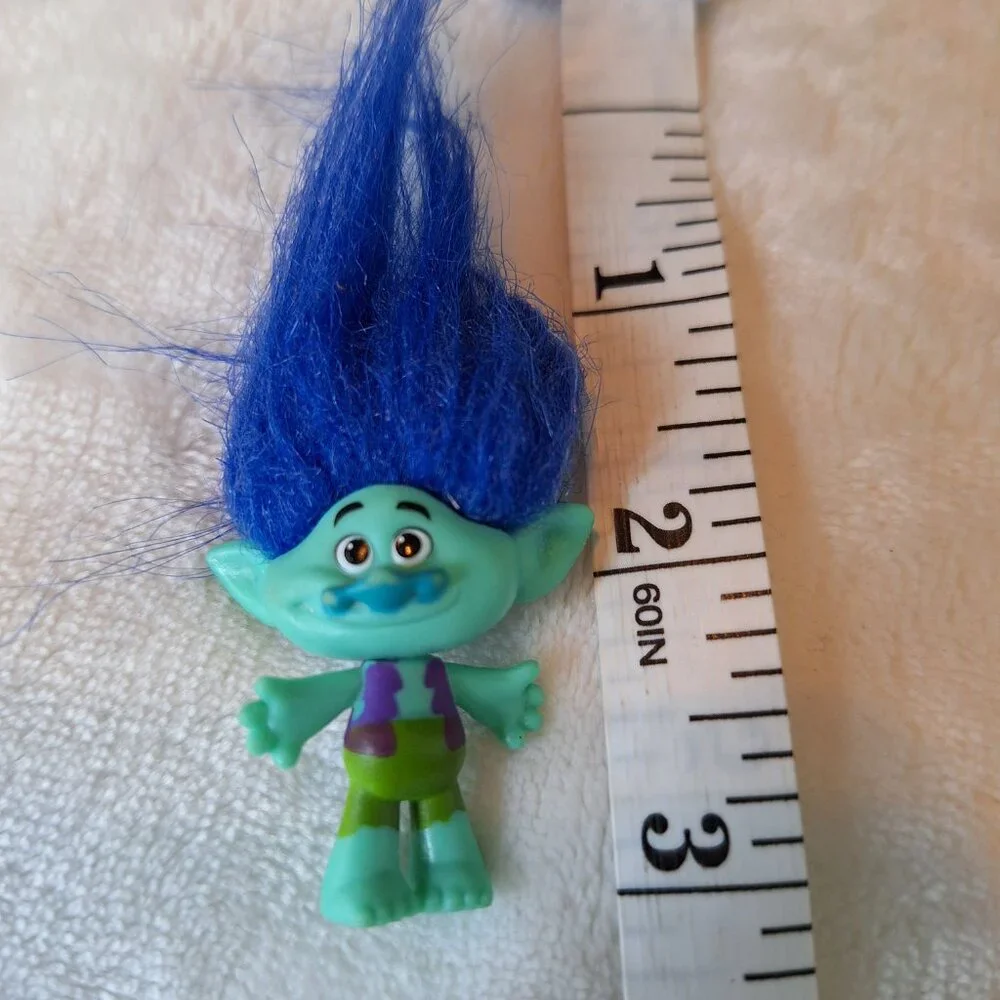 2016 Dreamworks TROLLS Series 3 Blind Bag BRANCH Troll GUY Doll Blue Hair Hasbro